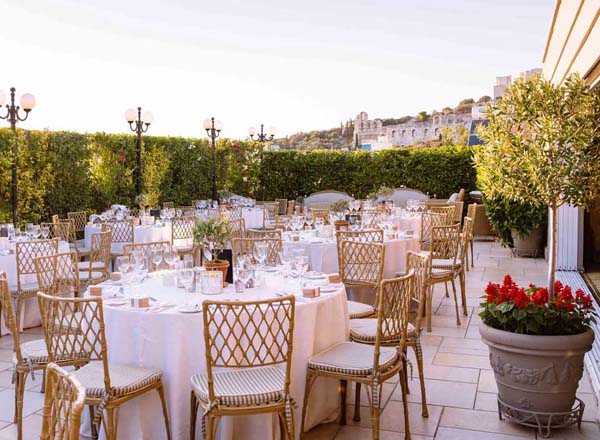Rooftop bar Acropolis Secret at Divani Palace in Athens