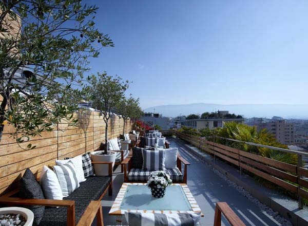 Rooftop bar Air Lounge Roof Bar in Athens