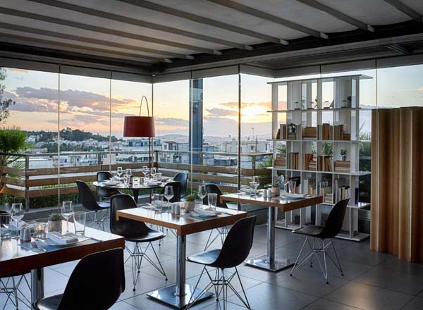 Rooftop bar Air Lounge Roof Bar in Athens