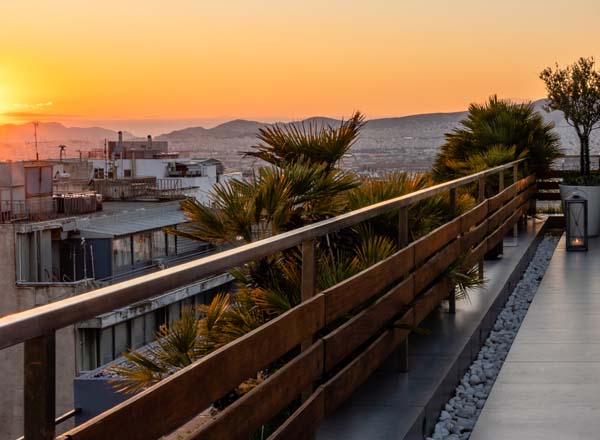 Rooftop bar Air Lounge Roof Bar in Athens