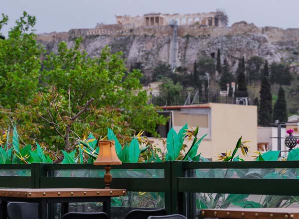 Rooftop bar Buena Vista Social Bar in Athens