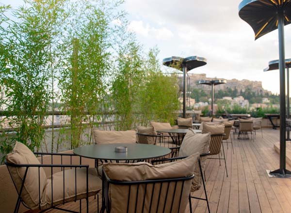 Rooftop bar City ZEN Athens in Athens