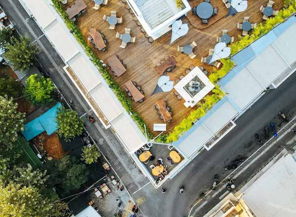 Rooftop bar City ZEN Athens in Athens