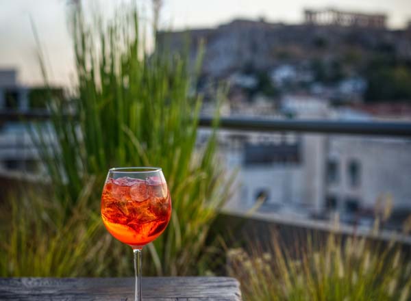 Rooftop bar Ermou 18 Beyond the Horizon in Athens