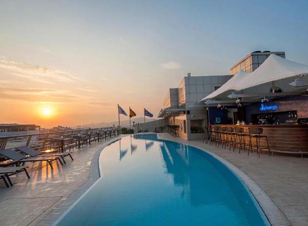 Rooftop bar Sky Lounge Rooftop Dining Bar in Athens