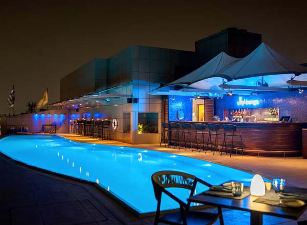 Rooftop bar Sky Lounge Rooftop Dining Bar in Athens