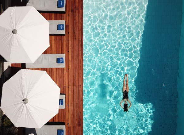 Rooftop bar Hotel Novotel Athenes in Athens