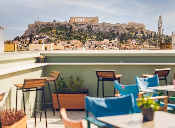 Rooftop bar Olympias, The Rooftop Bar in Athens