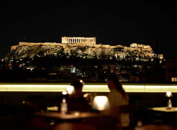 Rooftop bar Olympias, The Rooftop Bar in Athens