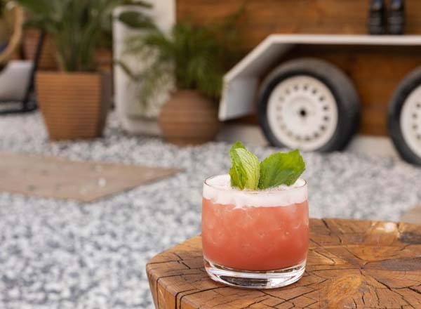 Rooftop bar Retiré at ERGON House in Athens