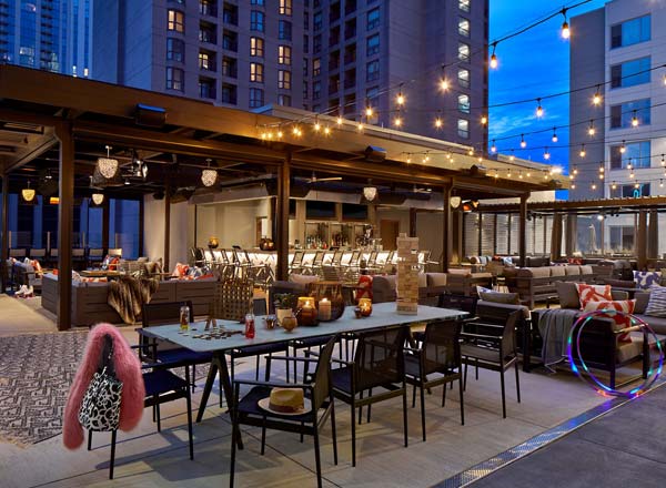 Rooftop bar High Note Rooftop Bar in Atlanta