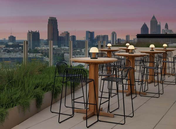 Rooftop bar Rooftop L.O.A in Atlanta