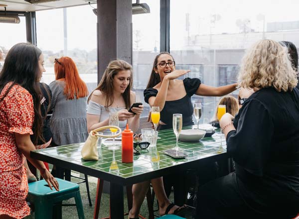 Rooftop bar Basalt in Auckland