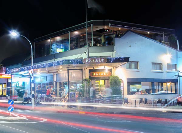 Rooftop bar Basalt in Auckland