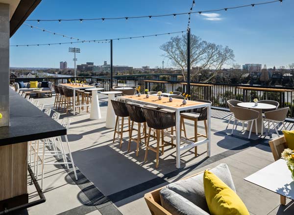 Rooftop Jackson's Bluff Rooftop bar in North Augusta