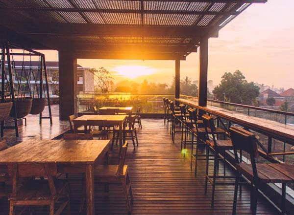 Rooftop bar Naga Rooftop Bar & Lounge in Bali