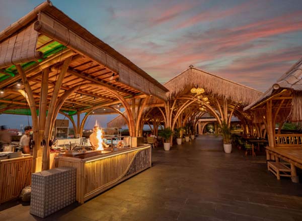 Rooftop bar ROOST Roofscape Dining in Bali