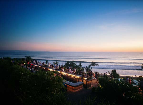 Rooftop bar Sunset Park at Desa Potato Head in Bali