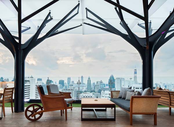 Rooftop bar Above Eleven in Bangkok