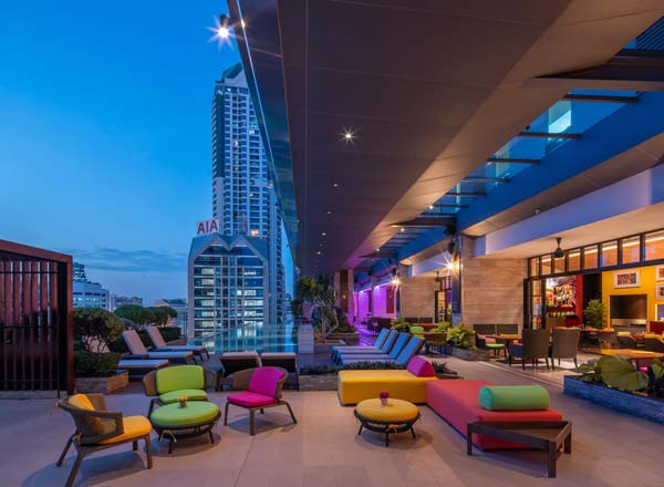 Rooftop bar Antito at Eastin Grand Hotel Sathorn in Bangkok