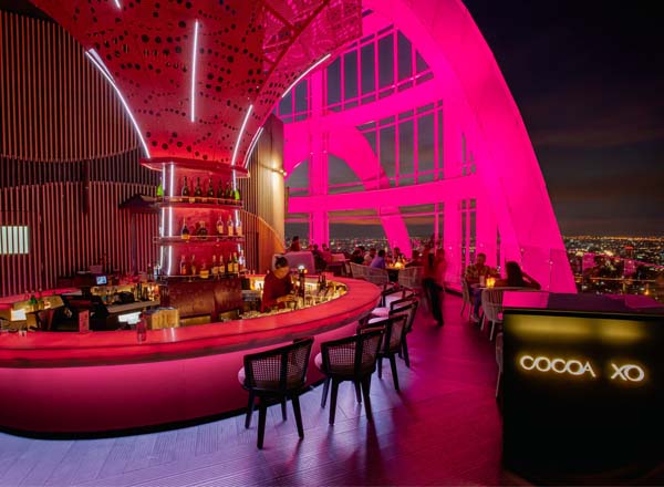 Rooftop bar COCOA XO in Bangkok