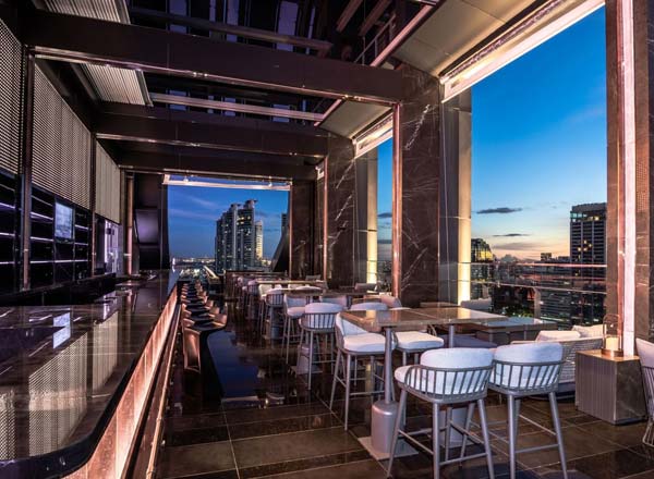 Rooftop bar Cooling Tower Rooftop Bar in Bangkok