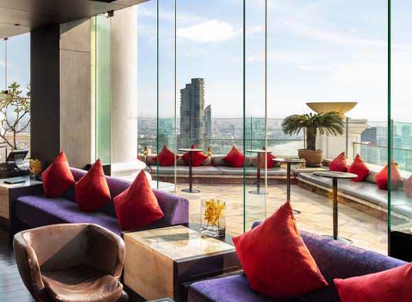Rooftop bar Distil Rooftop Bar in Bangkok
