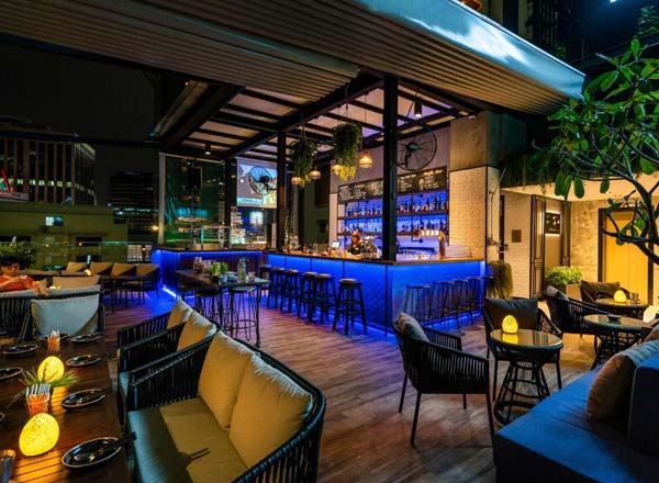 Rooftop bar Flashback Rooftop Bar in Bangkok