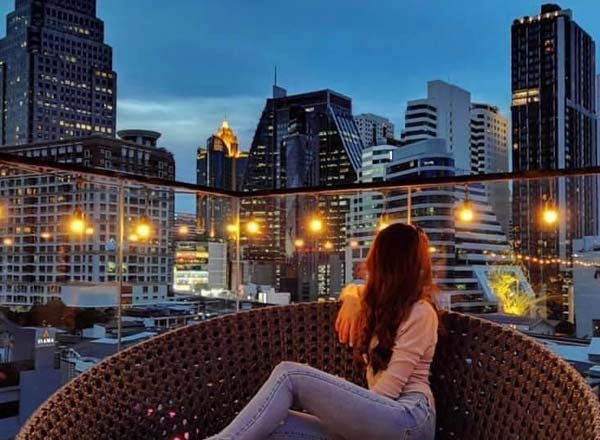 Rooftop bar Flashback Rooftop Bar in Bangkok