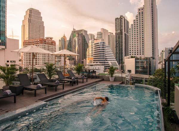 Rooftop bar Flashback Rooftop Bar in Bangkok