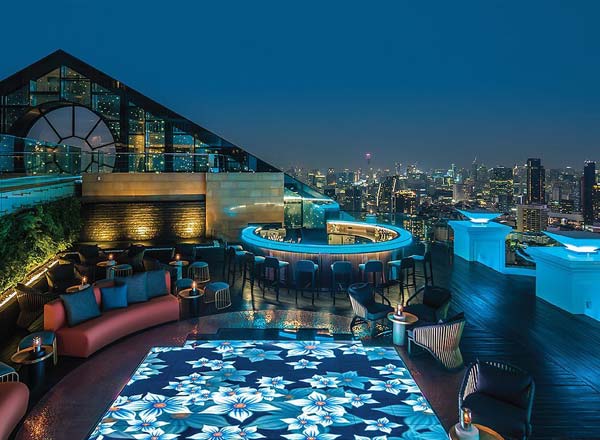 Rooftop bar lebua No.3 in Bangkok