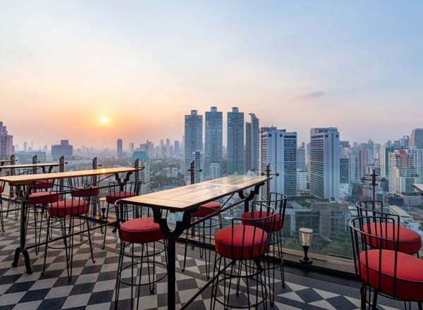 Bar en la azotea Mojjo Rooftop Lounge and Bar en Bangkok