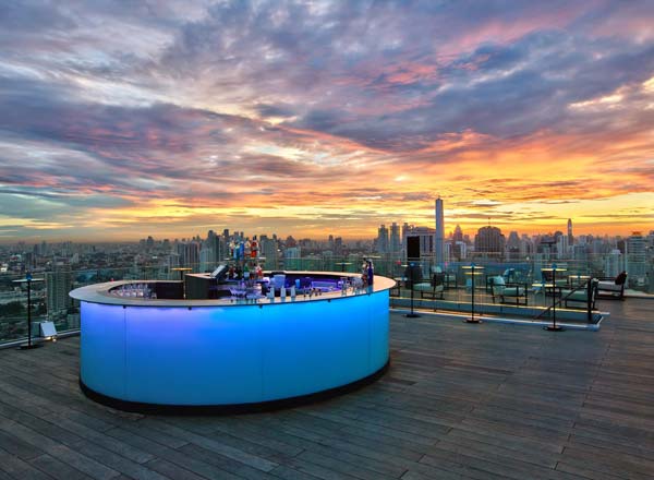 Rooftop bar Octave Rooftop Lounge & Bar in Bangkok