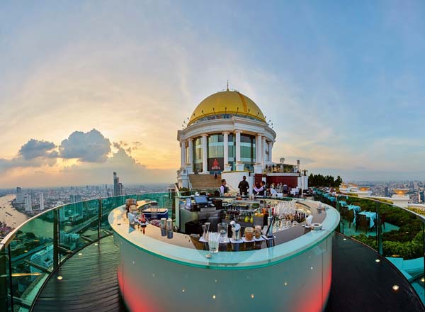 Rooftop bar Sky Bar Bangkok in Bangkok