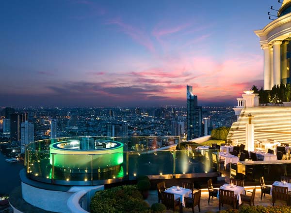 Rooftop bar Sky Bar Bangkok in Bangkok