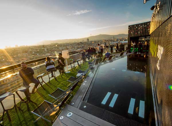 360º Terrace at Barcelo Raval Hotel - Rooftop bar in Barcelona | The Rooftop Guide