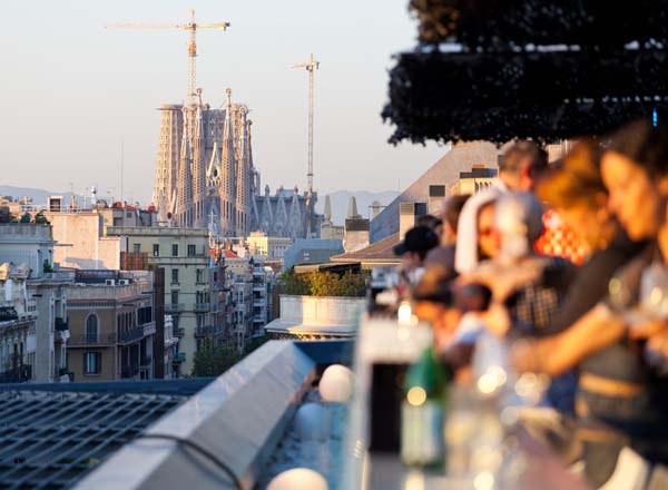 Rooftop bar Alaire Rooftop Bar in Barcelona