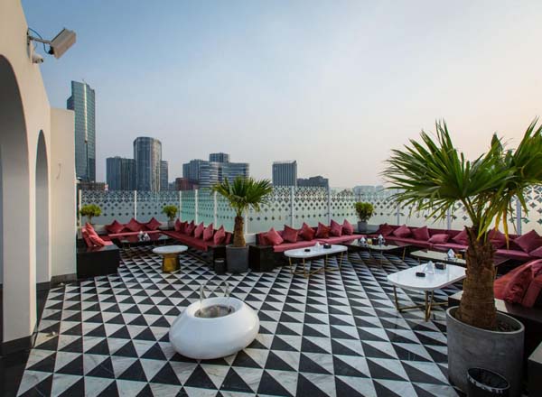 Rooftop bar Terrazza Martini in Beijing