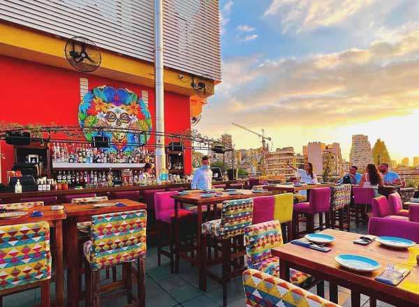 Rooftop bar Catrinas Beirut in Beirut