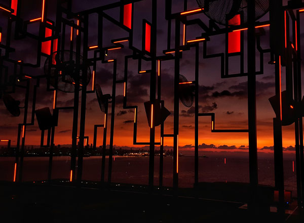 Rooftop bar Beirut SPINE in Beirut