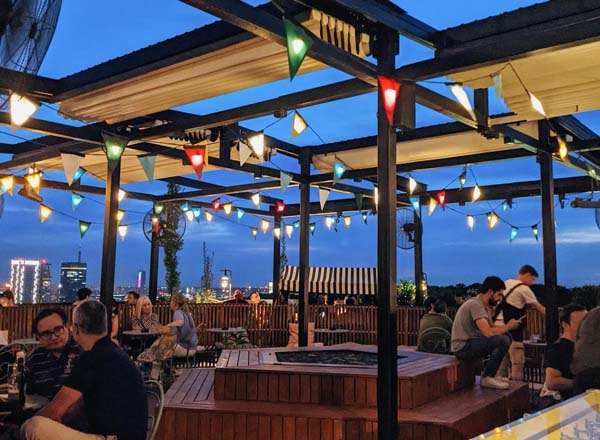 Rooftop bar Mama Shelter Belgrade in Belgrade