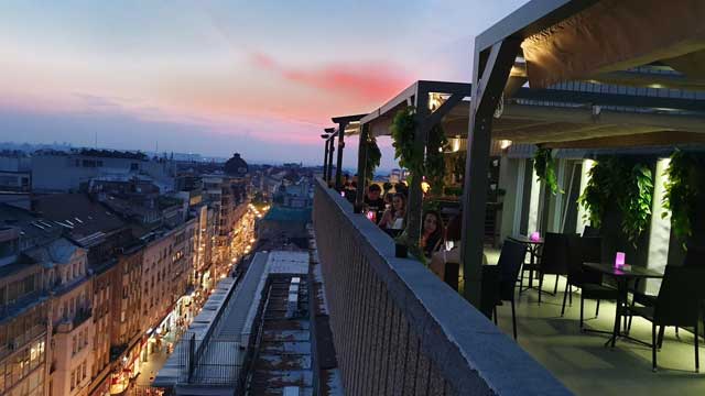 Republic Square Sky Terrace (Closed) - Rooftop bar in Belgrade | The ...