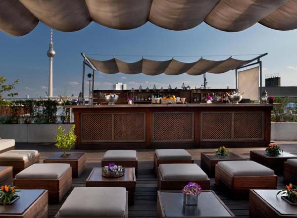 Rooftop bar Hotel AMANO Rooftop Bar in Berlin