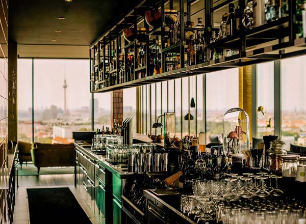 Rooftop bar Loft14 in Berlin