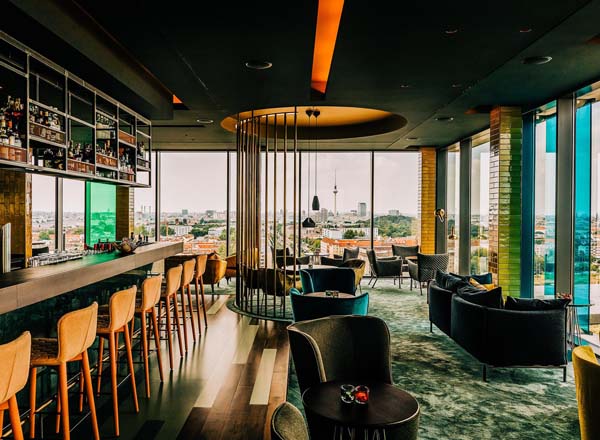 Rooftop bar Loft14 in Berlin