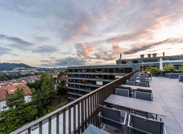 Rooftop bar ABOVE Rooftop Bar in Bern