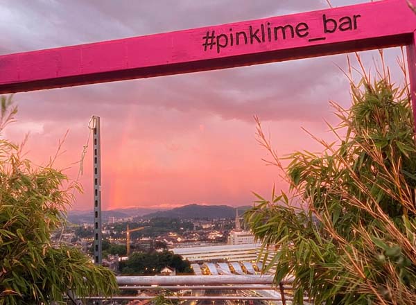 Rooftop bar Pink Lime Rooftop Bar in Bern