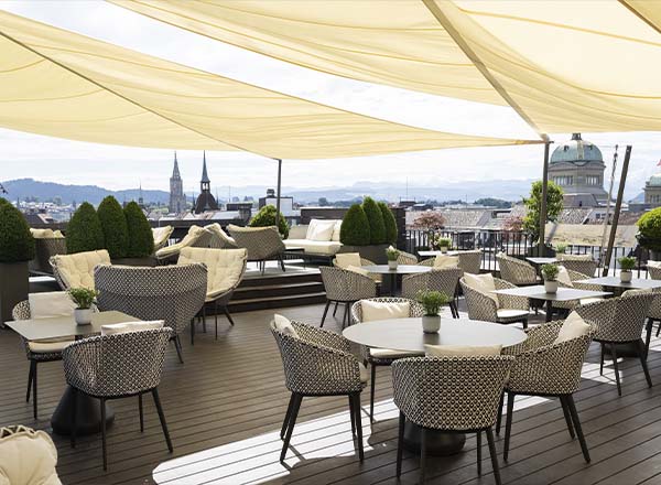Rooftop bar Sky Terrace in Bern