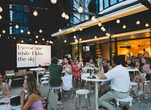 Bar en la azotea Cielo Rooftop en Brisbane