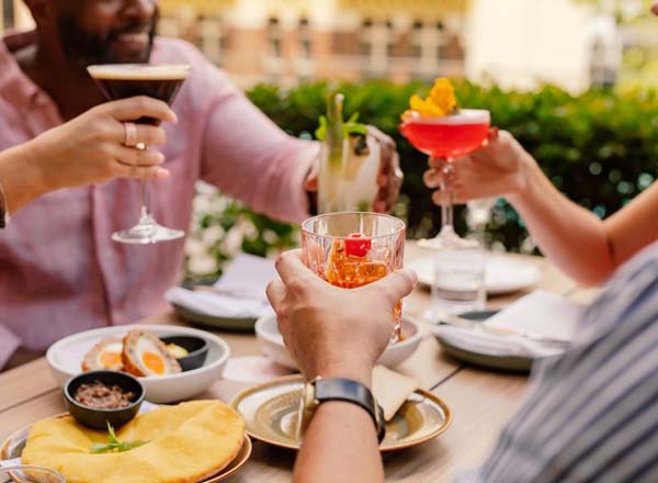 Rooftop bar Hibiscus Room in Brisbane